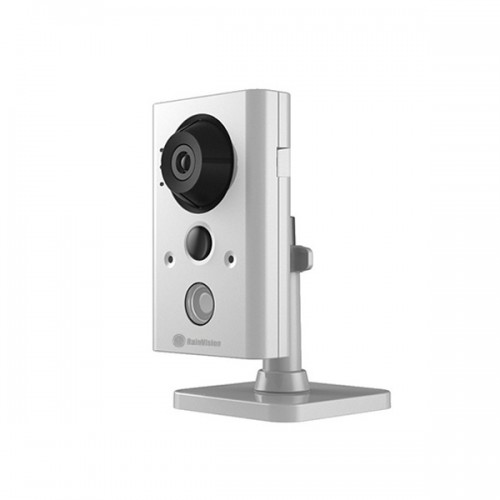 IPHCBW4-3-W Rainvision 2.8mm 20FPS @ 4MP Indoor IR Day/Night Cube IP Camera Built-in WiFi 12VDC/PoE - White
