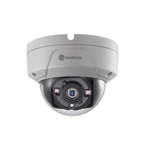 TVIHD5VD-3-W Rainvision 2.8mm 20FPS @ 5MP Outdoor IR Day/Night Vandal Dome HD-TVI/HD-CVI/AHD/Analog Security Camera 12VDC